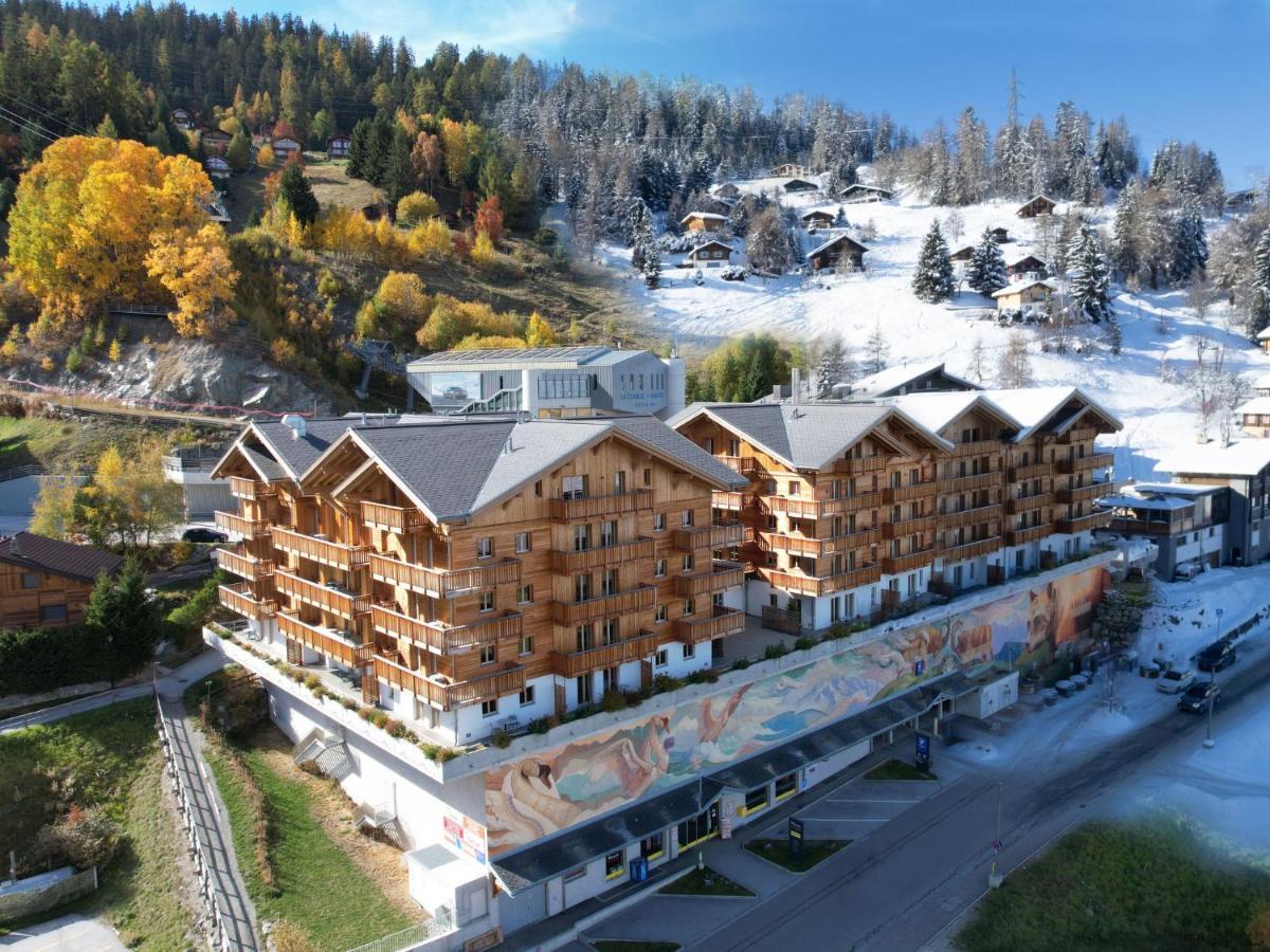Apartment T-Resort La Tzoumaz 4p8 vue vallée Exterior foto