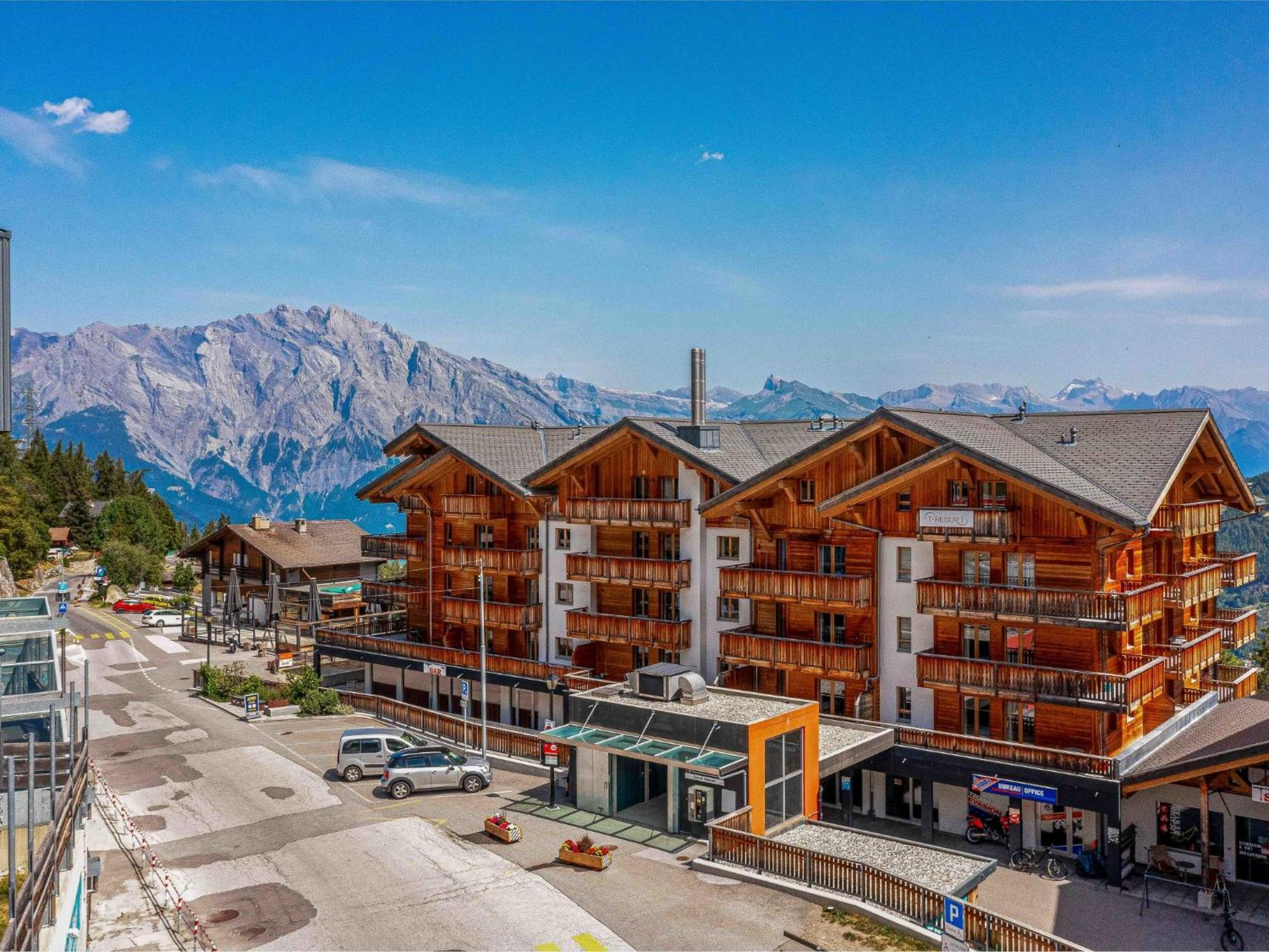 Apartment T-Resort La Tzoumaz 4p8 vue vallée Exterior foto