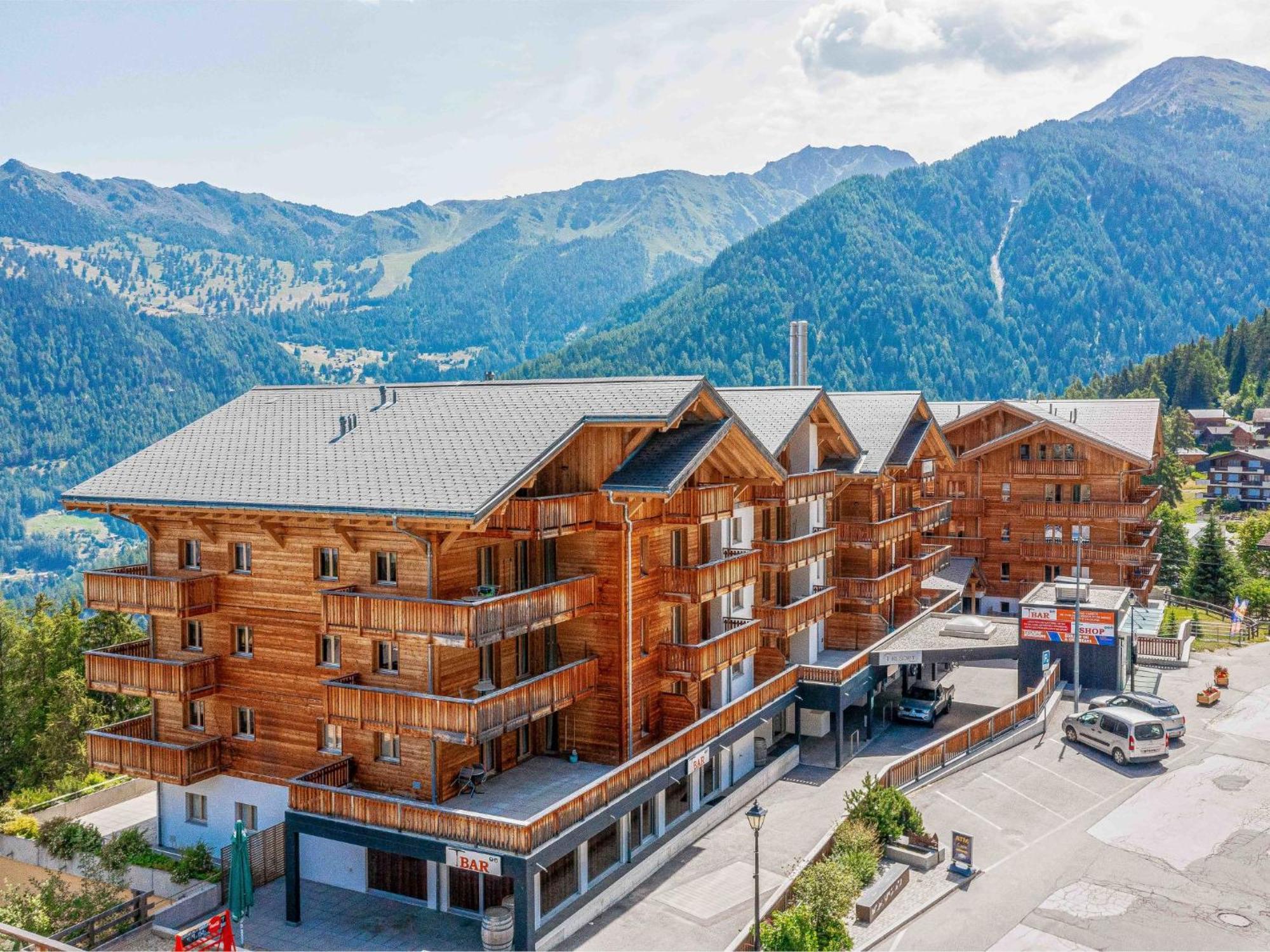 Apartment T-Resort La Tzoumaz 4p8 vue vallée Exterior foto
