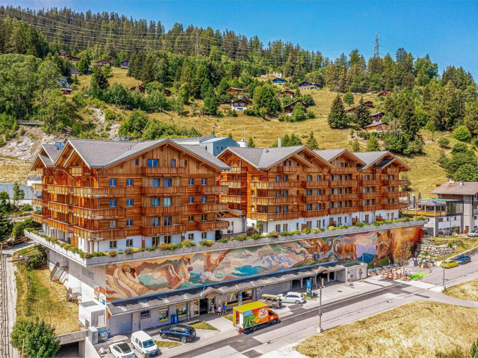 Apartment T-Resort La Tzoumaz 4p8 vue vallée Exterior foto